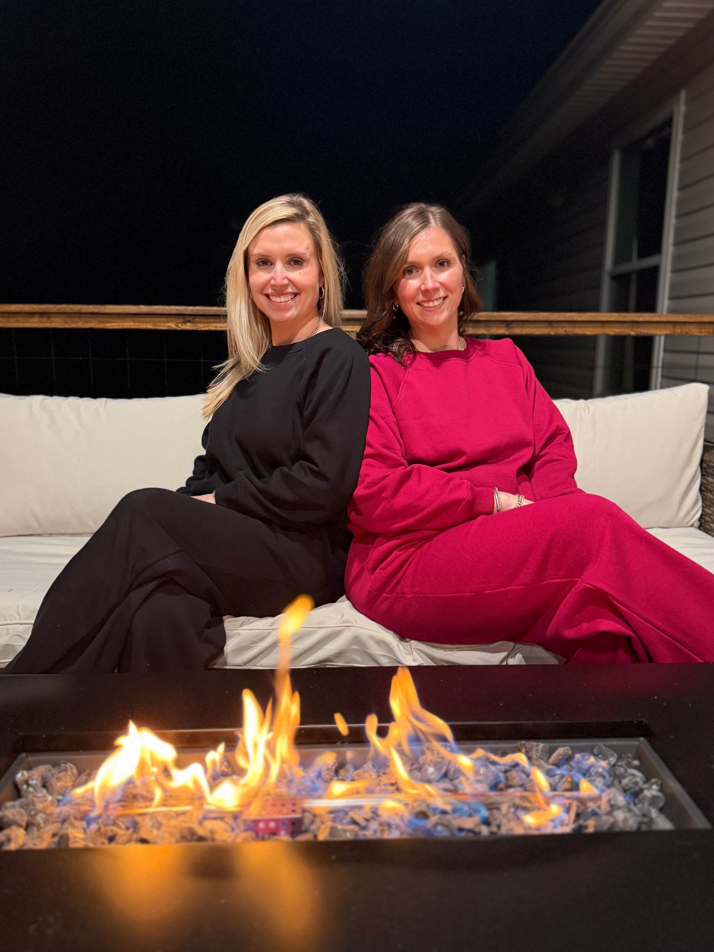 Fleece Raglan Pullover & Sweatpants Set