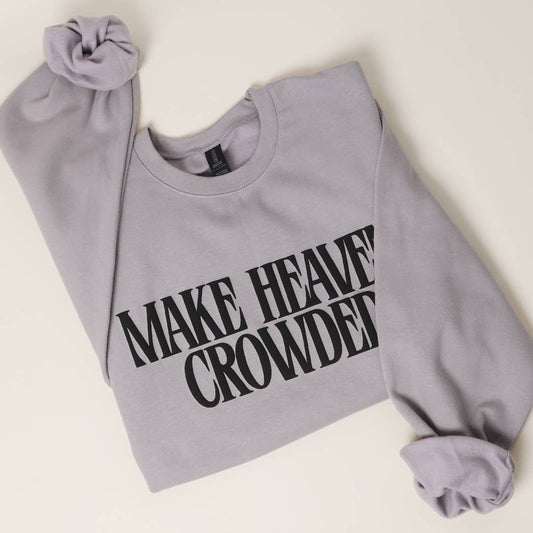 Make Heaven Crowded Puff Print Sweatshirt