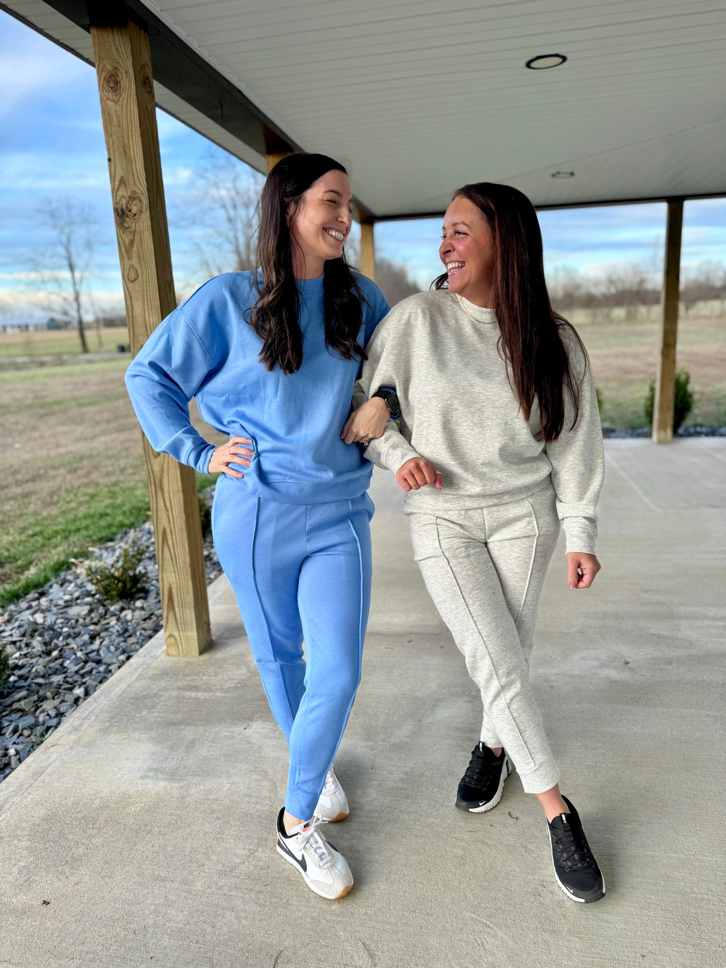 Scuba Mock Neck Pullover & Jogger Set